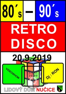 Plakát Retro disco
