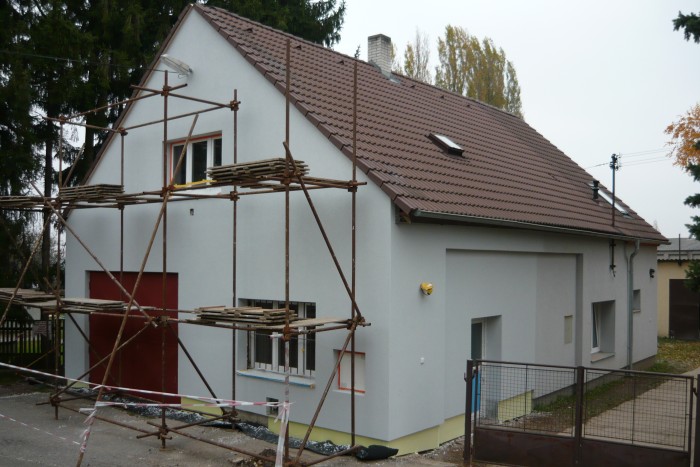 Rekonstrukce zbývající části spolkového domu je hotova (5.11.2011)